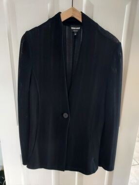 Giorgio Armani Black Light Knit Cardigan , New Without Tag